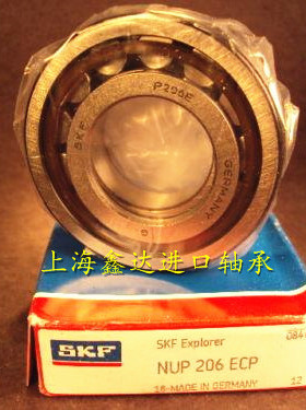 瑞典SKF进口轴承 NUP206ECP NUP206ECM/C3 92206 圆柱滚子轴承