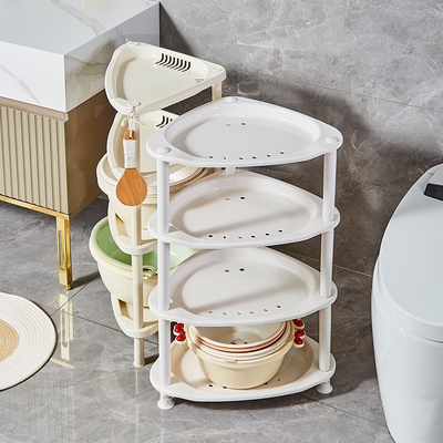 耐用可沥水厚三角架洗脸盆置物架