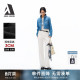 女士阔腿宽松拖地弹力白色牛仔裤 ABLE 2026春新品 拖地裤 JEANS
