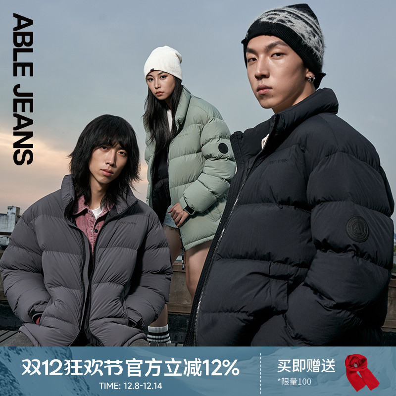 ABLEJEANS冬季新款羽绒服