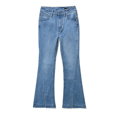 ABLEJEANS马蹄裤女士修身牛仔裤