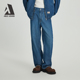 复古宽松洗水直筒牛仔裤 ABLE 25秋新款 男士 JEANS 宽松直筒裤