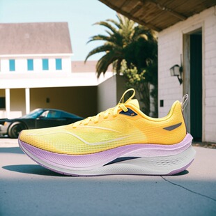 学生 李宁赤兔7pro运动鞋 女款跑步鞋轻便运动秋季黑色ARPU002