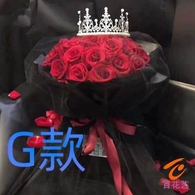 生日祝寿白玫瑰江苏常州花店送花金坛市武进市天宁区同城鲜花快递