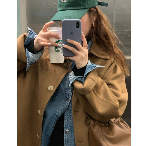 牛仔衬衫女内搭韩版外套长袖春秋