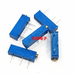 Chiết áp 3006P điện trở điều chỉnh đa vòng chính xác 3006P-1-105LF Chiết áp điều chỉnh nội tuyến có thể điều chỉnh bên cạnh chiết áp 20k biến trở tocos
