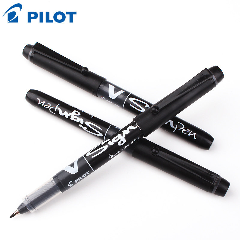 일본 PILOT BAILE SW-VSP 대용량 스케치 펜 V-SIGN PEN 시그니처 펜 파이버 펜 마커 펜