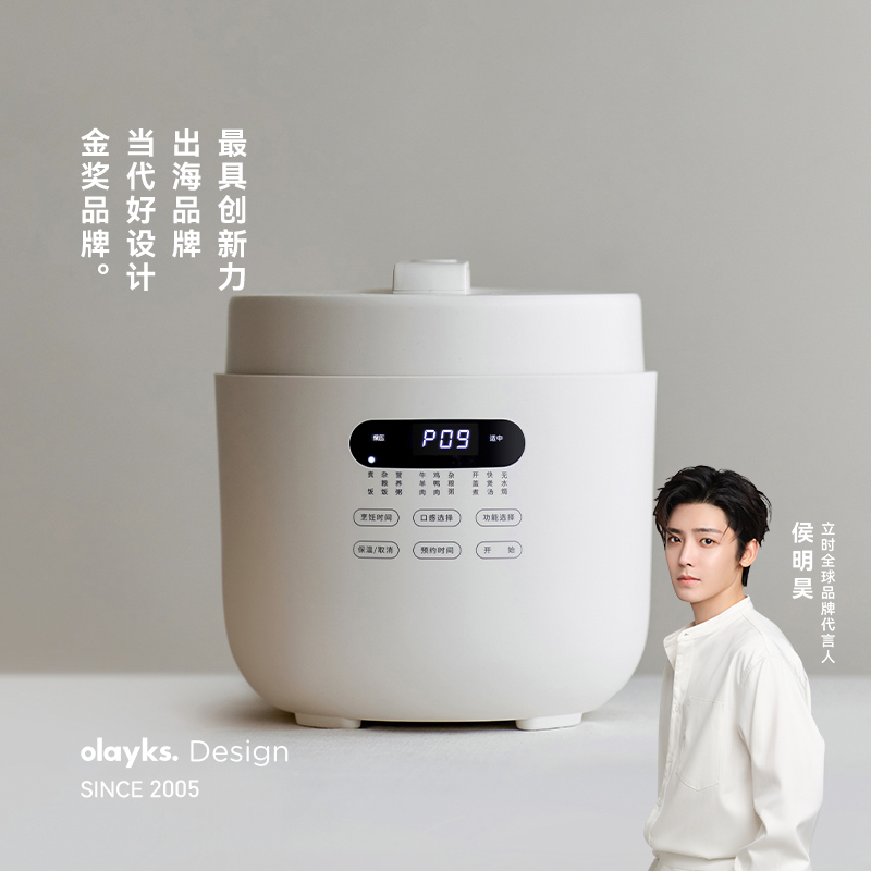 olayks立时电压力锅家用