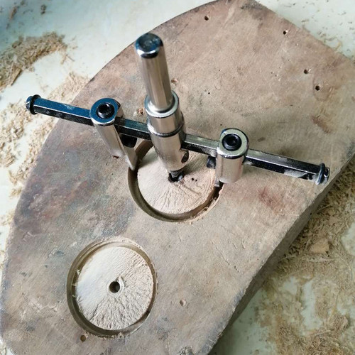 diy可调节飞机型木工开孔器 音响扩孔器塑料实木石膏集成吊顶钻头