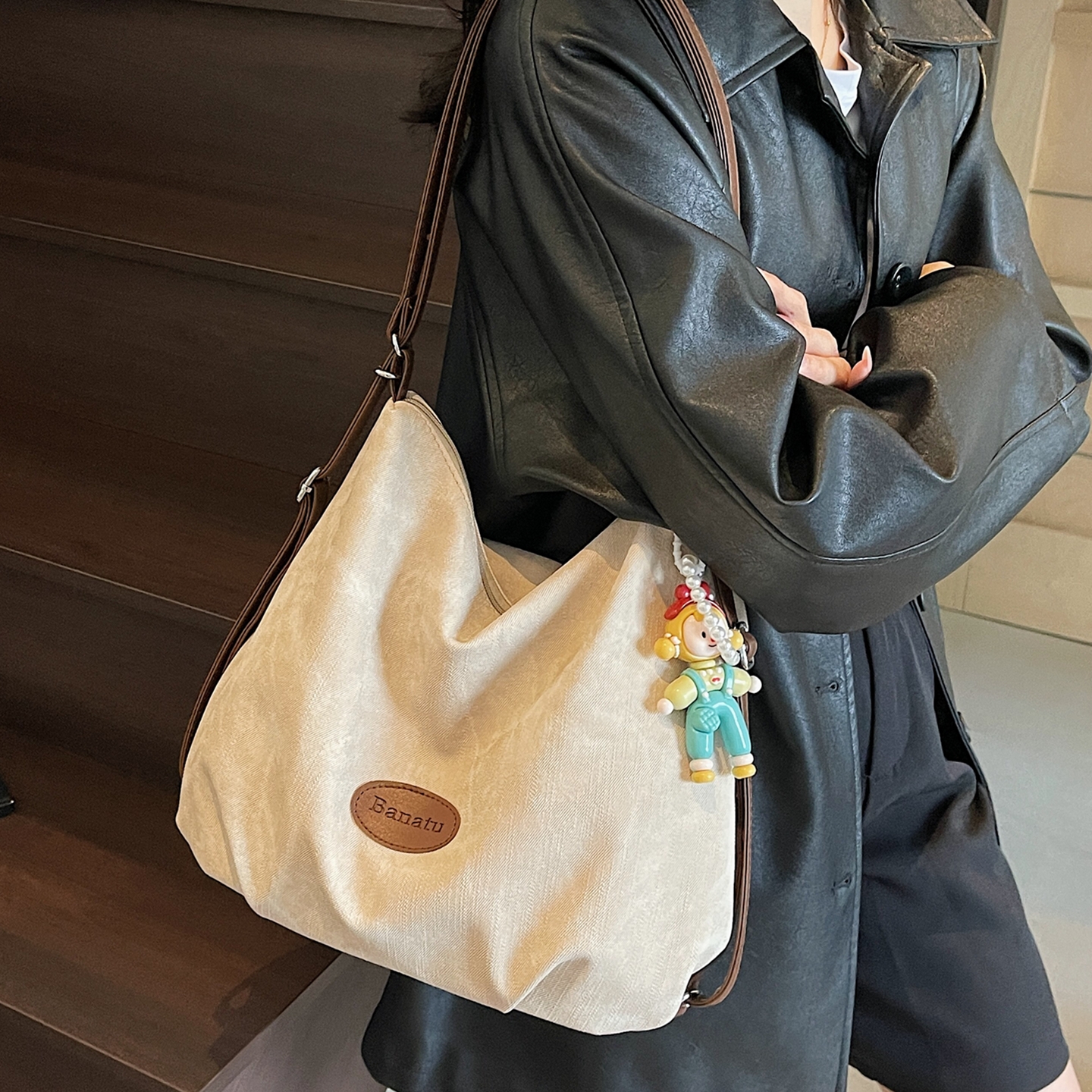 【多种背法】单肩斜挎双肩包