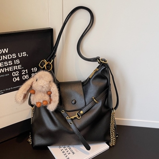 【多种背法】今年流行大容量单肩双肩包2026新款潮百搭托特包女款