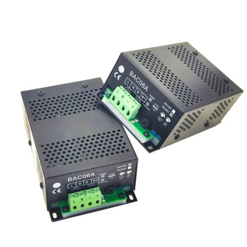 BAC06A柴油发电机组开关电源自动蓄电池浮充器12v24v电瓶充电器