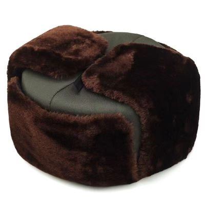 爷爷加厚保暖老人火车头爸爸棉帽子中老年人东北雷锋帽男护耳冬季