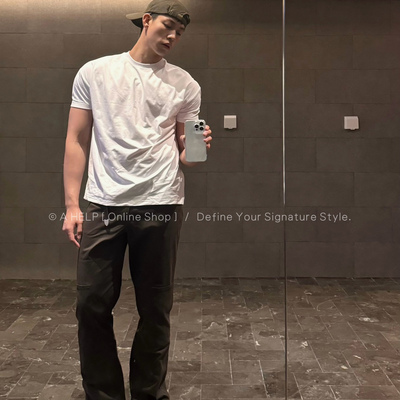 工装设计微喇独立剪裁新款