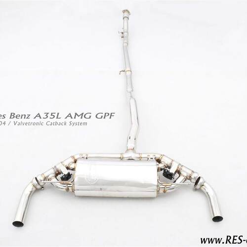 新款 20款奔驰A35L AMG 2.0T W177 改装RES高性能排气排气管