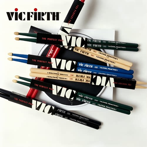 vicfirth专业实木鼓棒鼓锤鼓槌