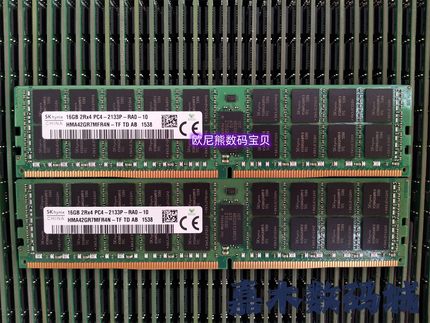 SK海力士16G 2RX4 PC4-2133P ECC REG服务器内存HMA42GR7MFR4N-TF