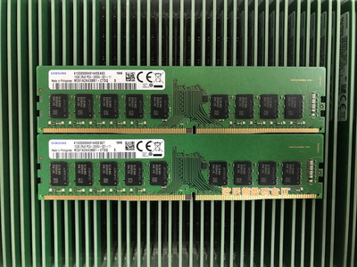 三星 16G 2RX8 DDR4 2666 纯ECC 服务器内存条 M391A2K43BB1-CTD