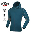 HOTCHILLYS红辣椒连帽功能内衣男8K磨毛登山速干排汗上衣HCA9743