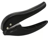 Дырокол, канцтовары, карточки, чехол для проездного для визитных карточек