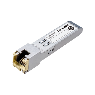 普联TP-LINK TL-SM410U 2.5G SFP电口模块RJ45接口 速率2.5Gbps SFP光口转网卡