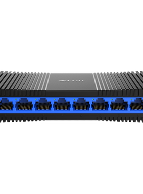 普联TP-LINK TL-SG1008+ 8口千兆网络交换机 家用学校宿舍办公 监控网络分线器 1带7口1000m集线器  宽带分流
