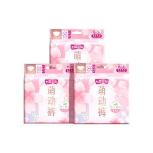 七度空间安睡裤睡眠裤安心裤女经期用卫生巾夜用早安裤萌动裤12条