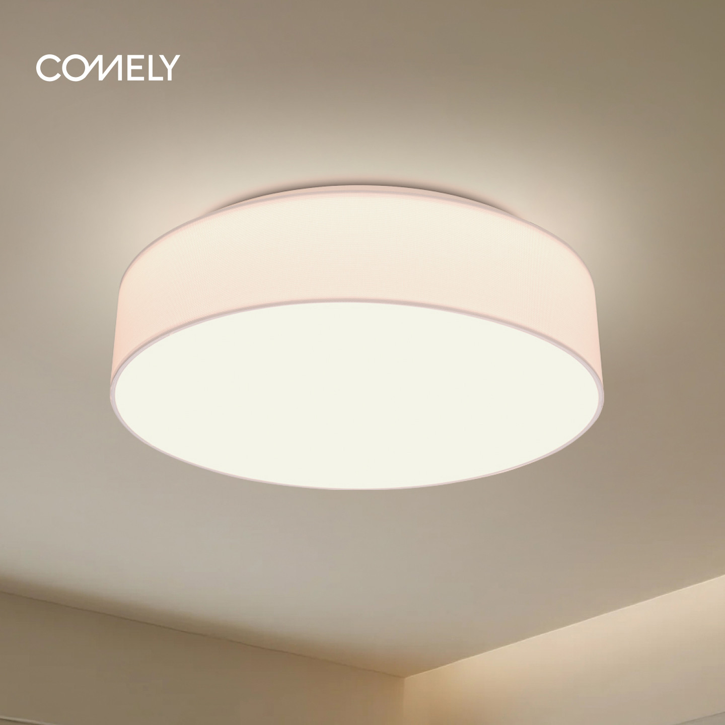 新中式卧室吸顶灯护眼全光谱中古客厅奶油风布艺简约书房衣帽间灯,家装灯饰光源,餐厅/卧室/书房吸顶灯,淘宝优惠券,粉丝福利购,淘宝优惠卷