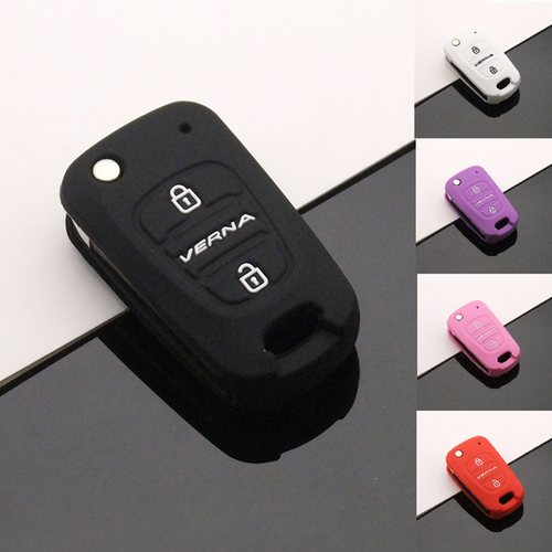 适用北京现代瑞纳钥匙套悦动瑞奕索纳塔八老款途胜折叠汽车包壳扣