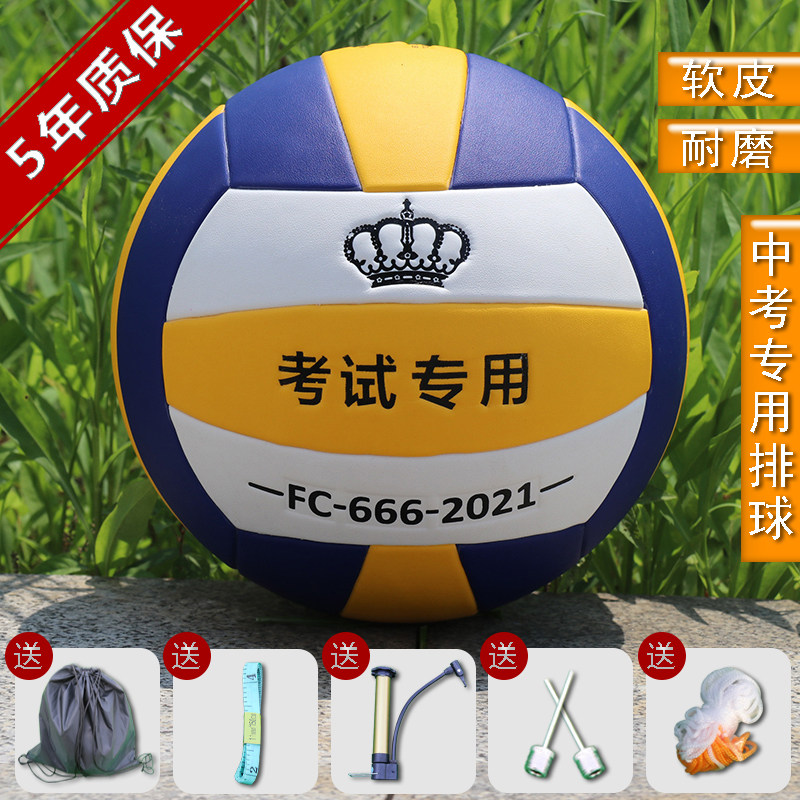 中考排球 5号中小学生专用 训练比赛体育室内外五号 体考硬排软式