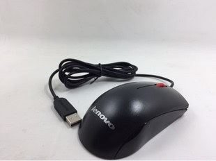联想正品 电脑通用鼠标拆机1.8米办公网吧原厂M120pro 大红点台式