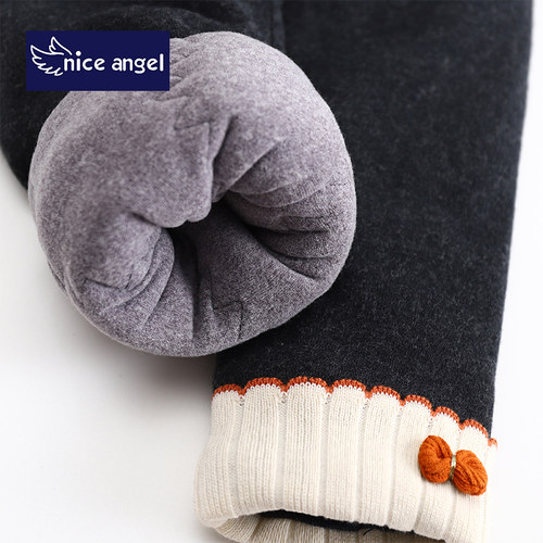 【蚕丝棉裤】女童加厚宝宝打底裤