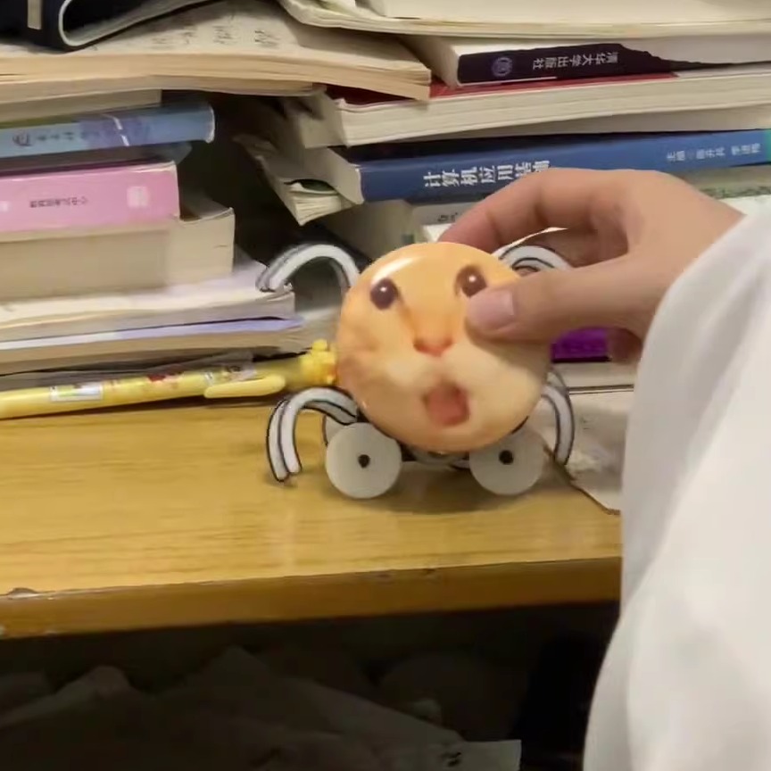 耄耋蜘蛛猫机器人哈基米可爬行搞怪发声电动摆件搞怪整蛊玩具抽象