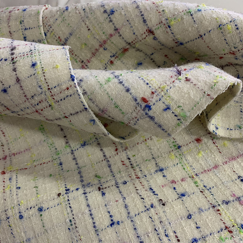 秋冬新款双面羊绒名媛服装布料