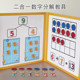 幼小衔接20以内简易运算数学启蒙分解算术凑十法加减十格阵玩具