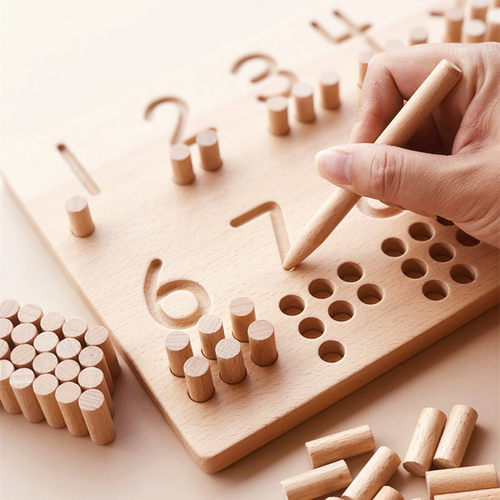 数数棒数字认知数字描写控笔