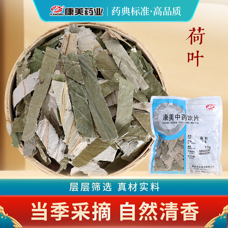 康美 荷叶 500g 中药材店铺饮片莲叶鲜荷叶干荷叶可制作荷叶广