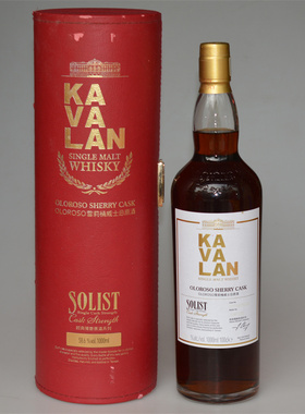 洋酒收藏2019年kavalan经典独奏OLOROSO雪莉桶原酒S12版本 1000ml