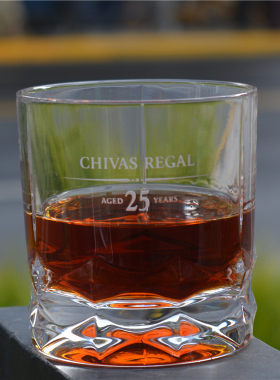 芝华士25年威士忌杯品鉴水晶杯
