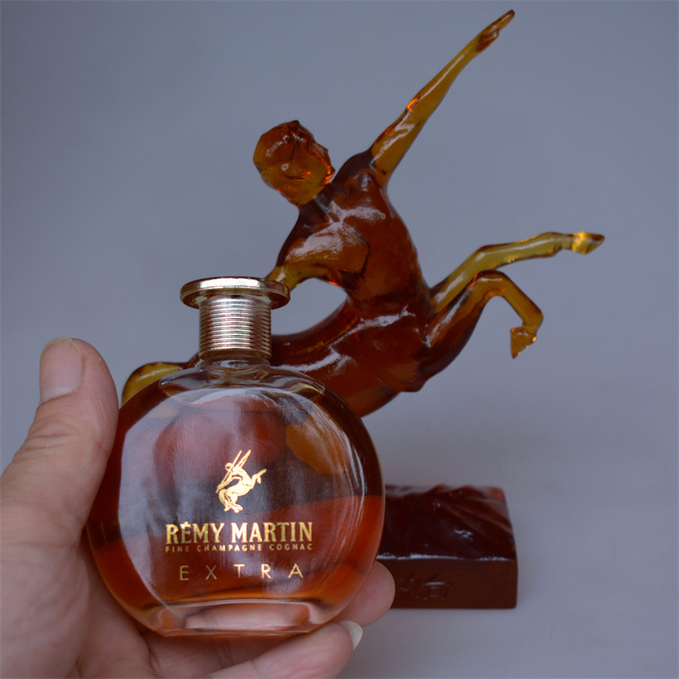 酒版收藏法国remymartin人头马远年extra干邑白兰地50ml 迷你洋酒