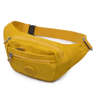 腰包女旅游休闲运动夏季 零钱手机包斜挎胸包街头小背包生意收银包