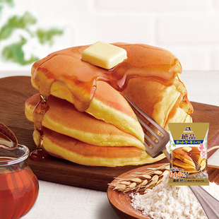 森永松饼粉华夫饼糯糯味预拌粉铜锣烧烘焙原料早餐家用进口松饼粉