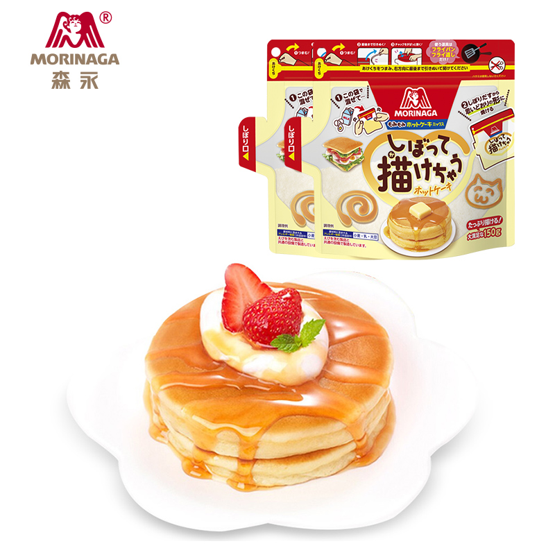 森永进口原创捏捏舒芙蕾松饼粉