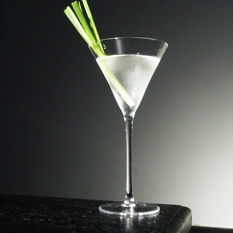 日式木村系喇叭V型调酒师干马天尼专用杯鸡尾酒杯三角高脚杯个性