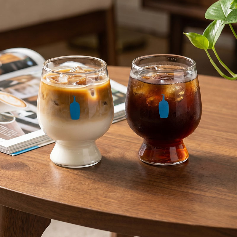 bluebottle小蓝瓶咖啡杯美式拿铁大肚杯子高硼硅耐高温玻璃杯