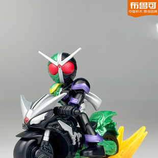 布鲁可假面骑士星光版第二弹2代积木人隐藏款双骑疾风王牌搭档克