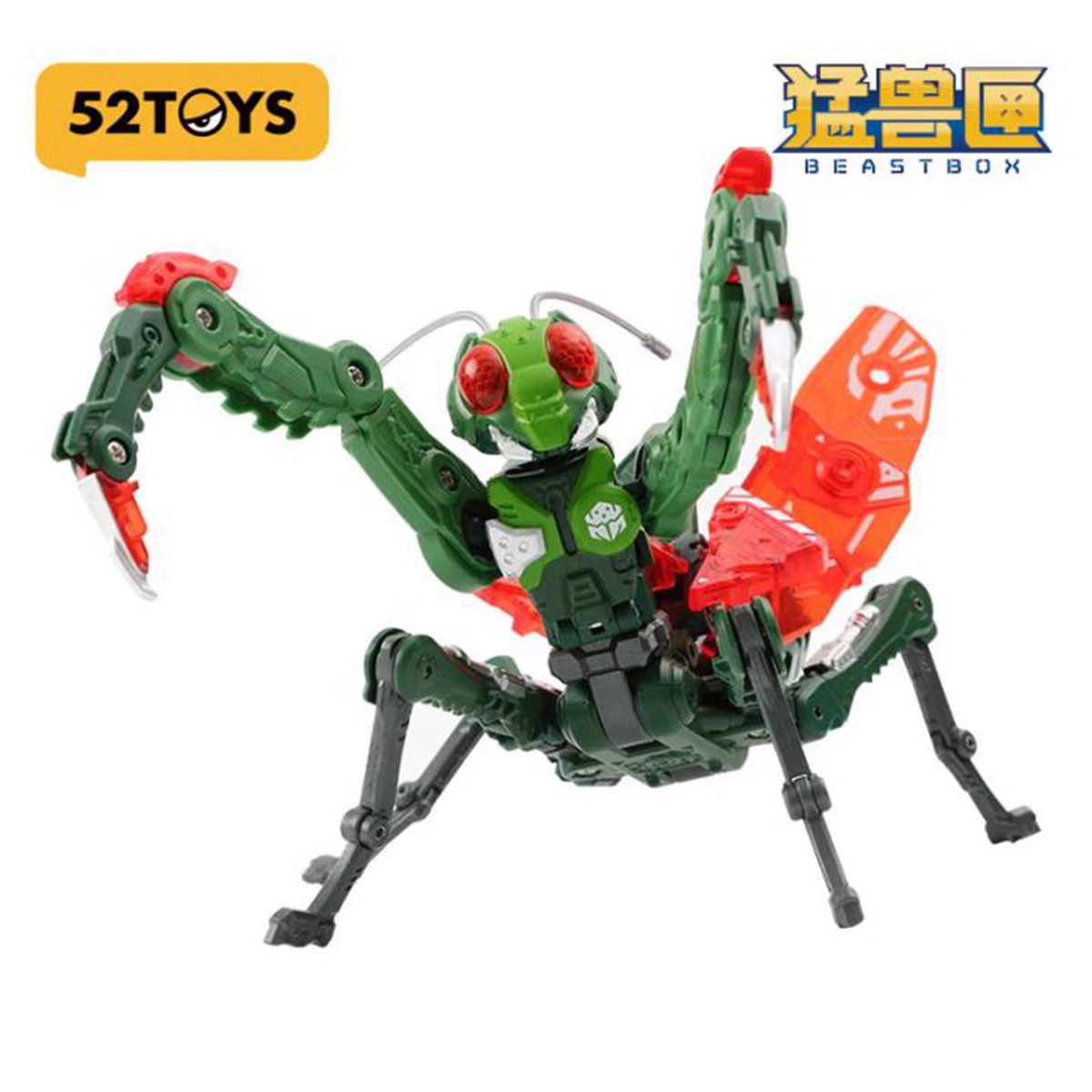 52TOYS 猛兽匣 BEASTBOX BB-28 收割者 螳螂 可动变形 国创机甲