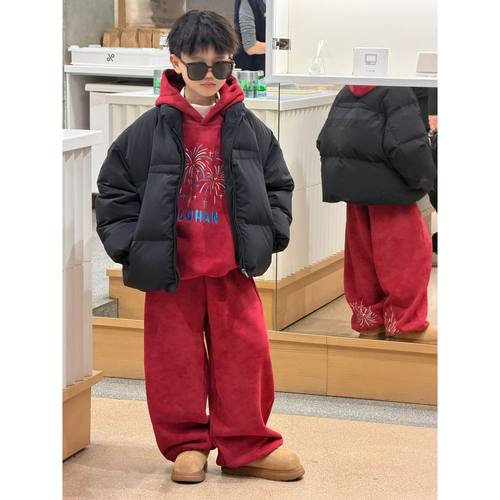 THE LUHAN【冬日暖阳】秋冬90白鸭绒保暖亲子中大童羽绒服25829