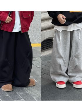 陆晗欧巴【流浪诺丁山】秋季运动休闲裤亲子装男童潮流裤子25682