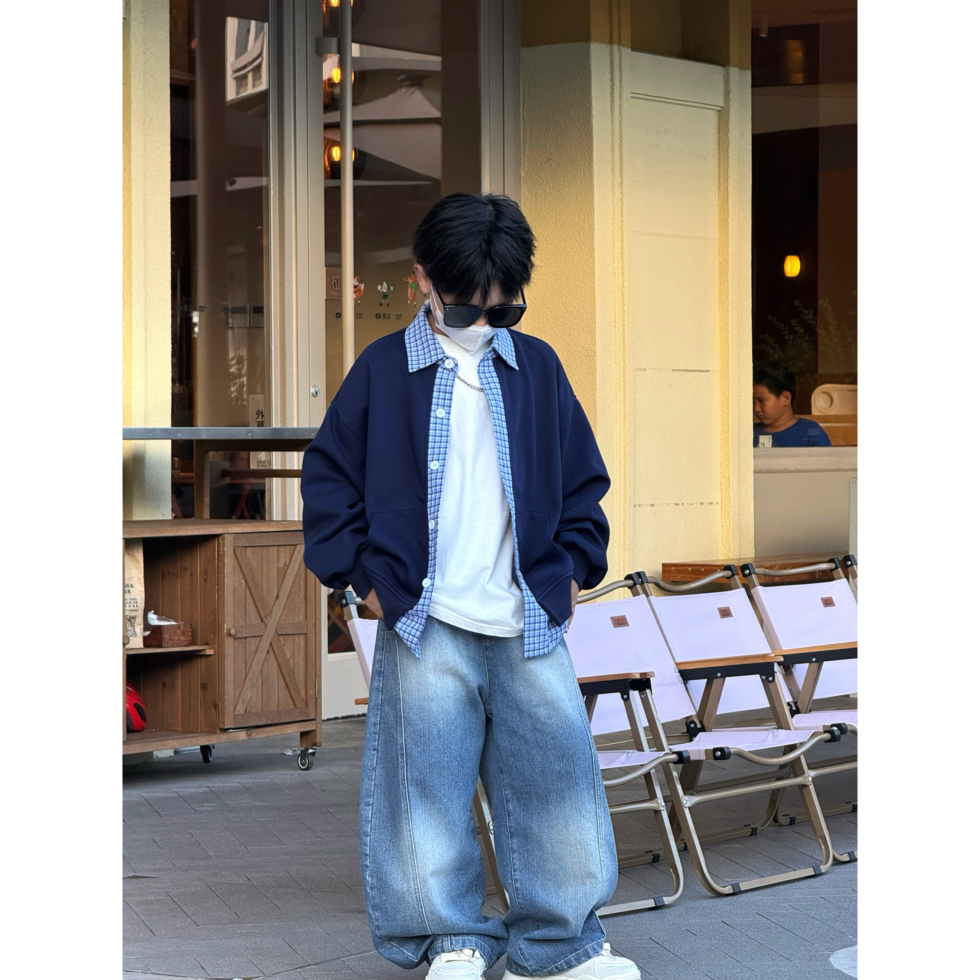 陆晗欧巴【孚日广场】秋季假两件外套亲子装男童叠穿上衣25624,童装/婴儿装/亲子装,普通外套,淘宝优惠券,粉丝福利购,淘宝优惠卷